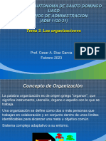 Tema 3. Las Organizaciones