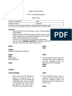 Laboratory Activity No 5 - Displaying Data From Multiple Tables