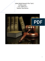 Legal Studies Media Research File Edited