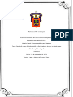 Calculo de Campo Electrico Debido A Distribuciones de Carga Por Ley de Gauss