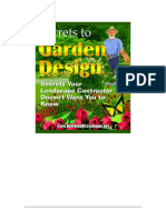 Secrets of Garden Design