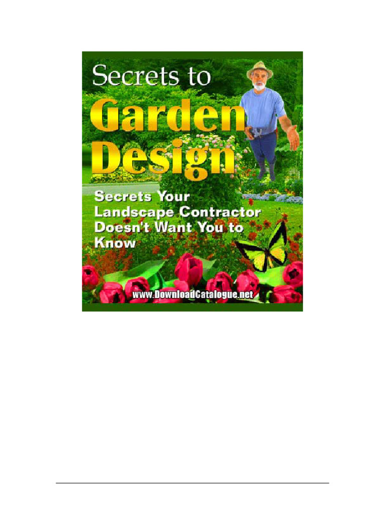 Secrets to Effective Garden Design | PDF | Art