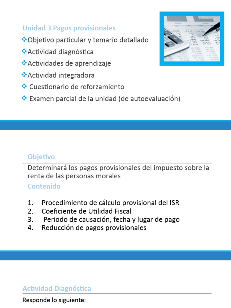 Pagos Provisionales ISR Personas Morales | PDF | Impuesto sobre la renta