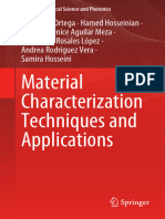 Material Characterization Techniques and Applications (2022)