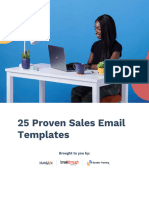25 Proven Sales Email Templates From HubSpot, Sandler & Breakthrough Email