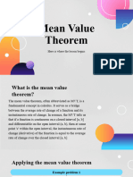 EN Mean Value Theorem by Slidesgo