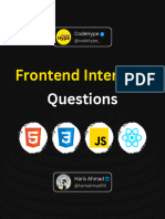 Most Asked Frontend Interview Questions