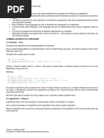 BIG O NOTATION and ABSTRACT DATA TYPES