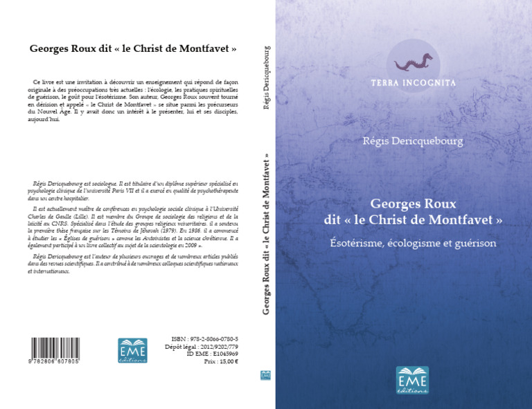 Georges Roux : Ésotérisme et Écologie | PDF | Croyances religieuses