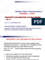 CH 3 - Properti Volumetrik Fluida Murni