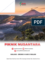 Penawaran Malang - Bromo 4 Hari 3 Malam