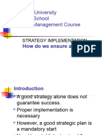 11 Strategey Implementation
