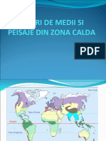 Tipuri de Medii Si Peisaje Din Zona Calda