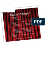 SALTIMBANQUES Programme Fini