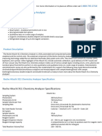 Roche Hitachi 911 Chemistry Analyzer: Product Description