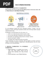 Uniit 6 Digital Marketing Final