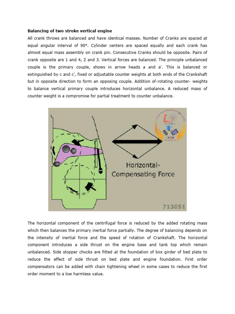 Balancing Techniques for Two-Stroke Engines | PDF | Vehicle Technology ...