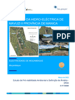 Projecto Da Hidroelectrica de Mavuzi II