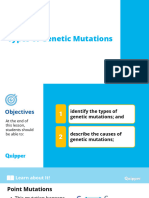 Science 10 18.3 Types of Genetic Mutations