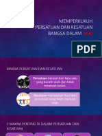 Memperkukuh Persatuan Dan Kesatuan Bangsa Dalam