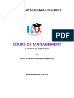 Management 2023 2024 Partie I