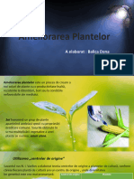 Ameliorarea Plantelor