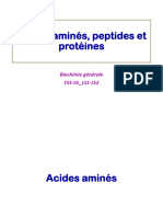 PRESENTATION 2023 - Acides Aminés, Peptides Et Protéines