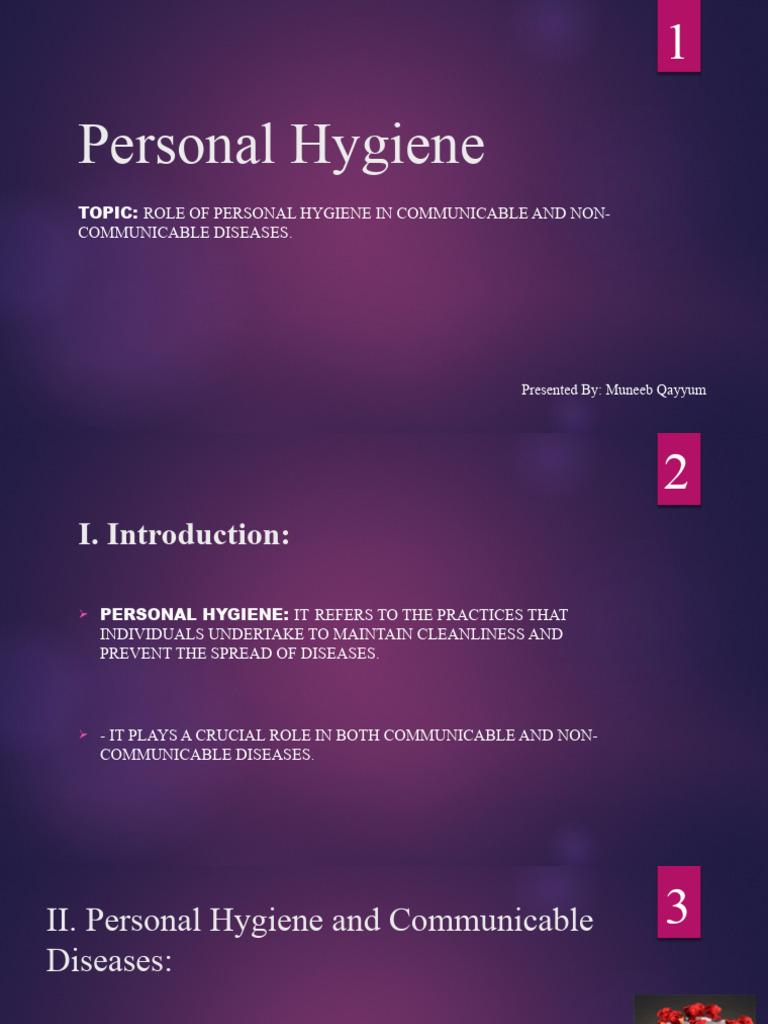 role-of-personal-hygiene-in-communicable-and-non-communicable-diseases