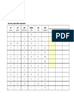 Accuracy Class Table Comparison JIS DIN AGMA BSS