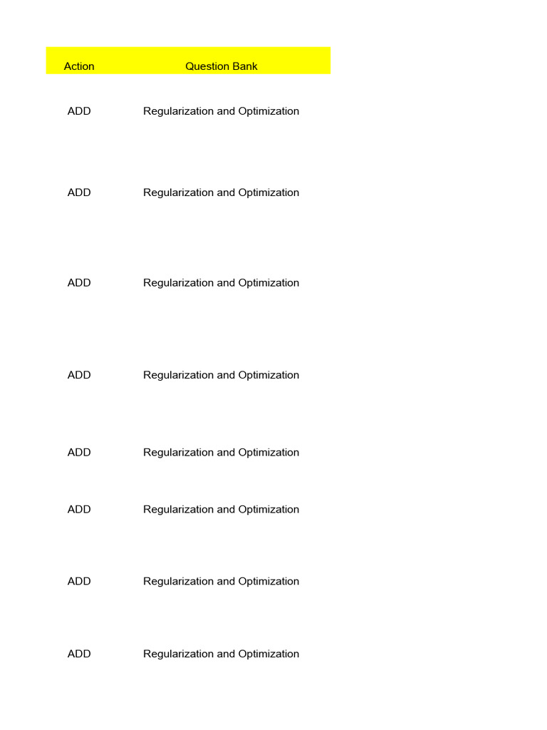 Regularization and Optimization Quiz | PDF | Regression Analysis ...