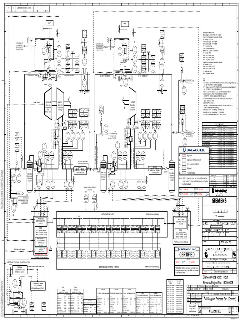 1 01 opae1 1970 u420a b sag 001 iff 5 p id process gas compressor