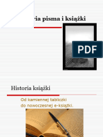 Historia Pisma I Ksiazki
