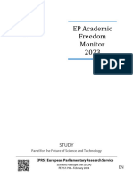 Raportul PE de Monitorizare A Libertății Academice - 2023