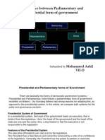 Parliamentary & Presidential Form - AAHIL