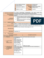 Q4 Lesson Plan Bread and Pastry Packaging