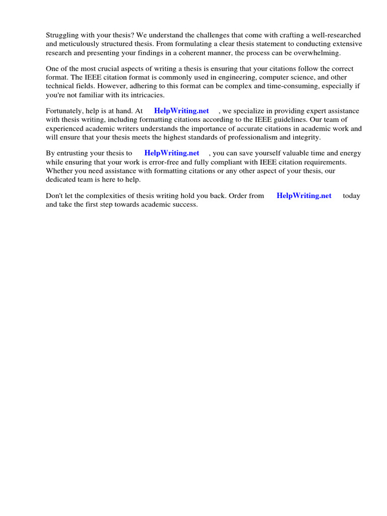 Ieee thesis citation format pdf
