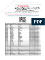 MAJ-Liste Stagiaires Innexistants-Note - Plateforme - ALTISSIA
