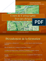 Cours de Cartographie Licence Geographie