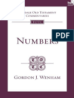 04-Numbers Tyndale Comentario Al Antiguo Testamento Gordon J Wenham
