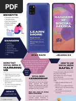 Dangers of Social Media Brochure