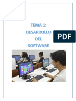 TEMA 1.1 - Desarrollo Del Software