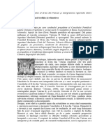 Receptarea Conciliului Vatican II Si Interpretarea Raportului Dintre Primat Si Episcopat (Kurt Koch)