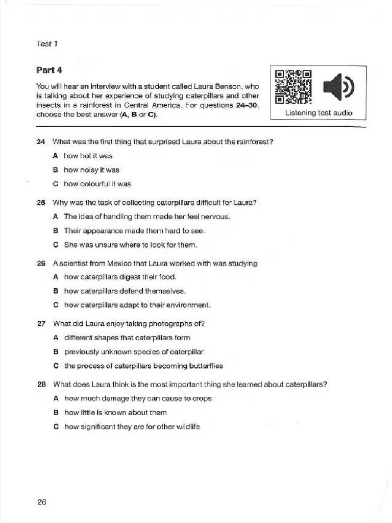 B2 first for schools 4 with answers 27 pdf