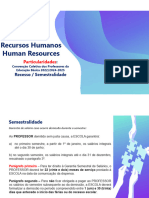 Recursos Humanos - Particularidades CCT