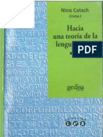 PDF Hacia Una Teoria de La Lengua Escrita Compress