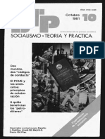 Socialismo Y Practica: - Teoria