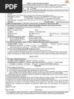 FORM 1: Aadhaar Enrolment and Update For (A) Resident Indian, or (B) Non-Resident Indian Having Proof of Address in India (Aged 18 Years and Above)