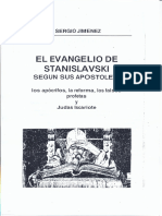 El Evangelio de Stanislavski Sergio Jimenez