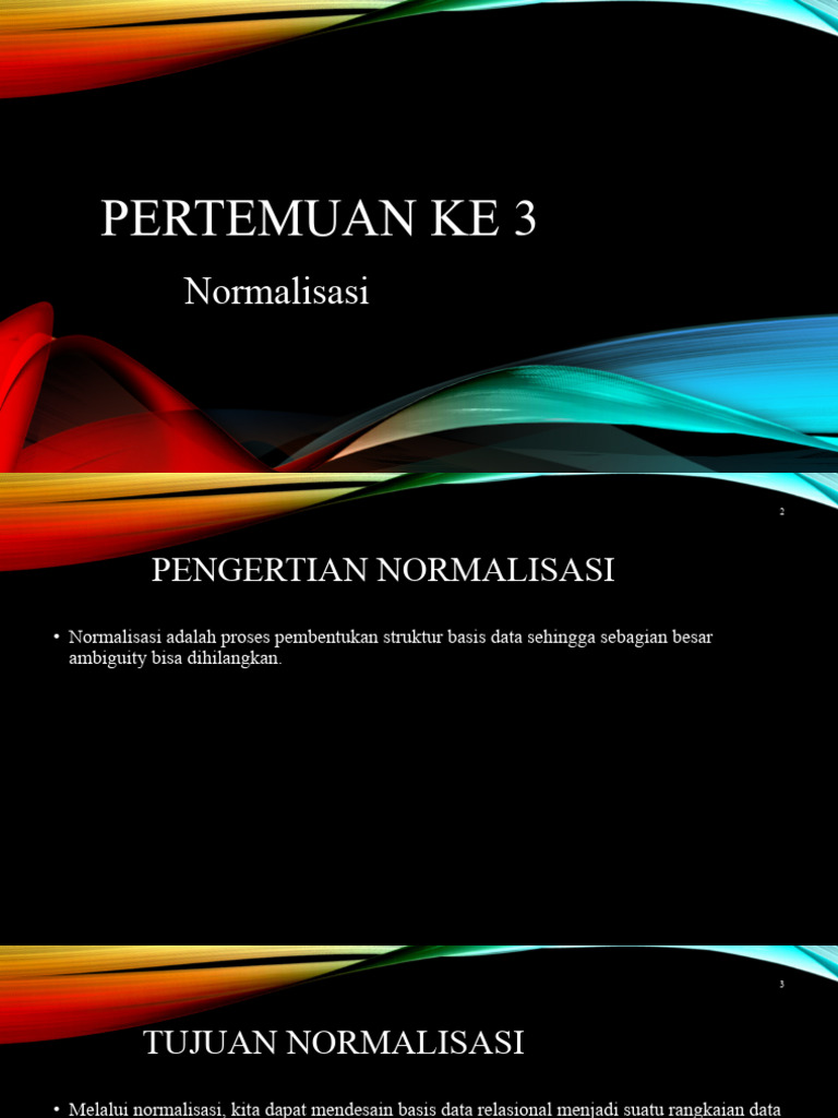 Basis Data Relasional - 03 | PDF