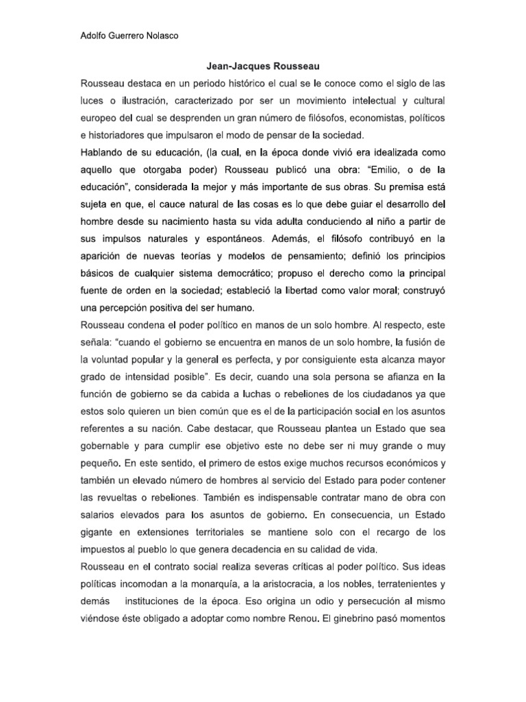 Ruseau | PDF